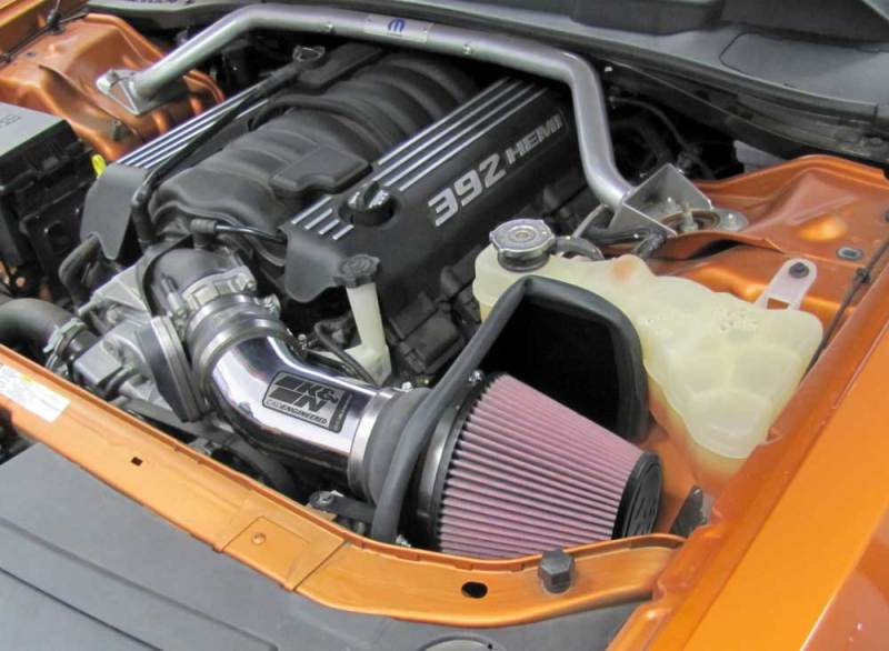 K&N Engineering 69-2545TP K&N Performance Intake Kit TYPHOON; 11 Dodge Challenger 6.4L V8