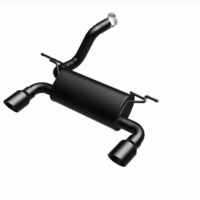 Magnaflow 19388 MagnaFlow 2018+ Jeep Wrangler 3.6L Dual Black Tip Axle-Back Exhaust