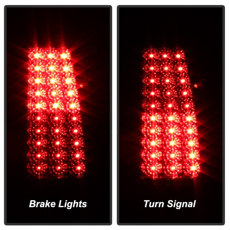 SPYDER 5011770 xTune Chevy Silverado 1500/2500/3500 99-02 99-03 LED Tail Lights Smoke ALT-ON-CS99-LED-SM
