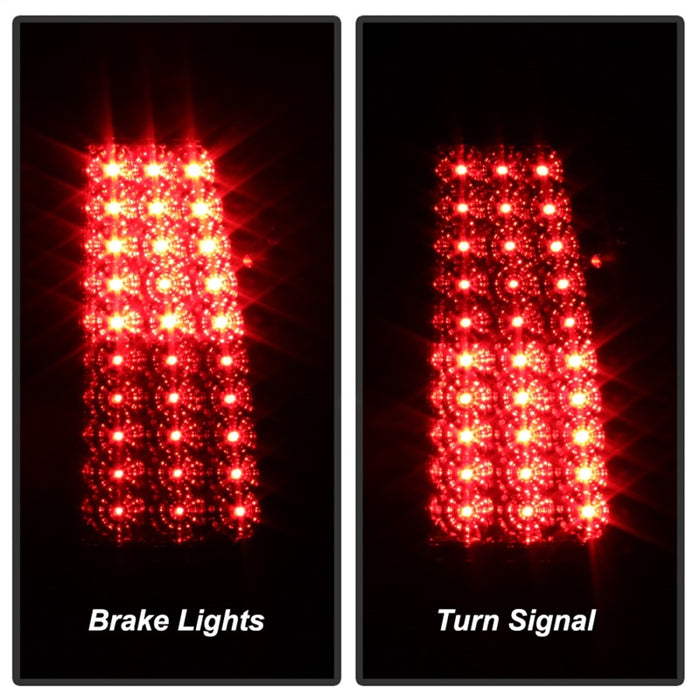SPYDER 5011770 xTune Chevy Silverado 1500/2500/3500 99-02 99-03 LED Tail Lights Smoke ALT-ON-CS99-LED-SM