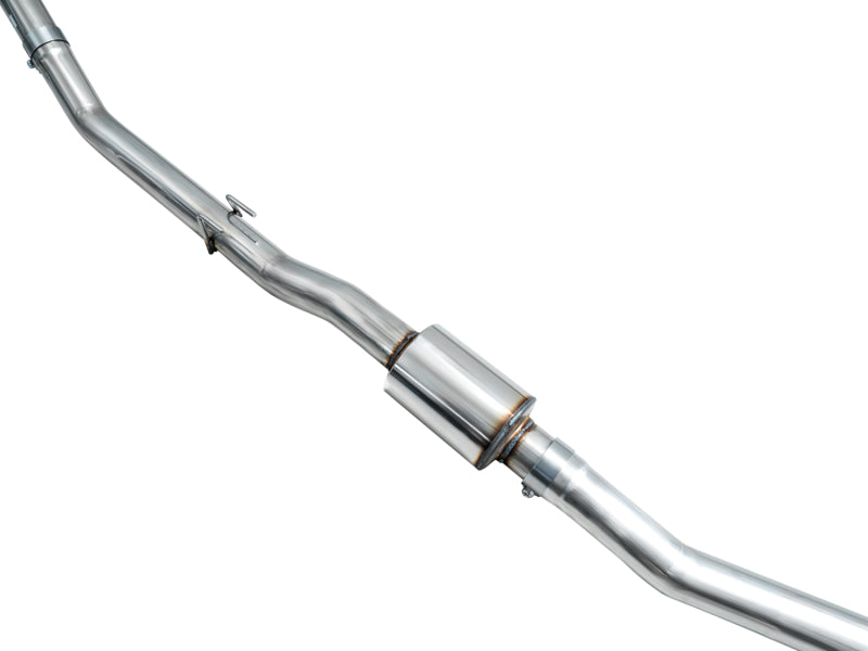 AWE Tuning 3015-52287 2023 Honda Civic Type R FL5 Touring Edition Exhaust w/ Triple Chrome Silver Tips