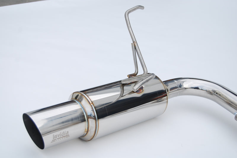 Invidia HS22WRXGTP 2022+ Subaru WRX N1 Twin Outlet Single Layer SS Tip Cat-Back Exhaust