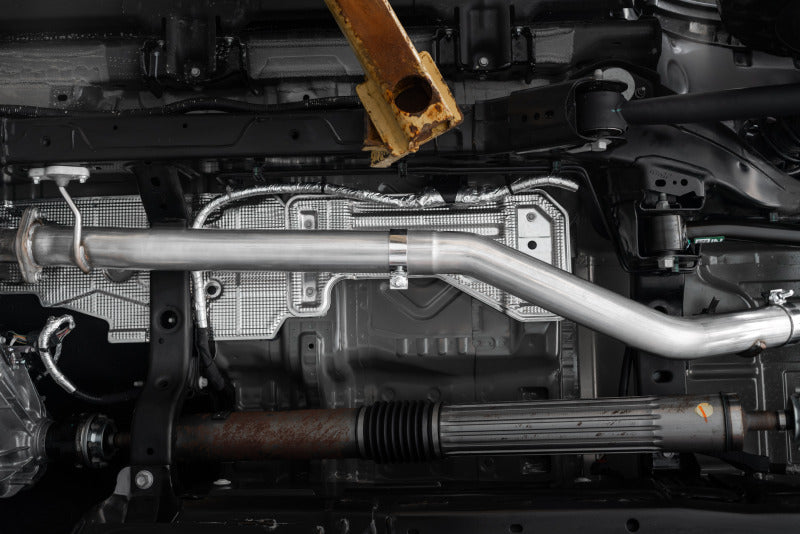MBRP S5235BLK 2021+ Ford Bronco 2.3L/2.7L EcoBoost 3in Black Aluminized Catback Exhaust