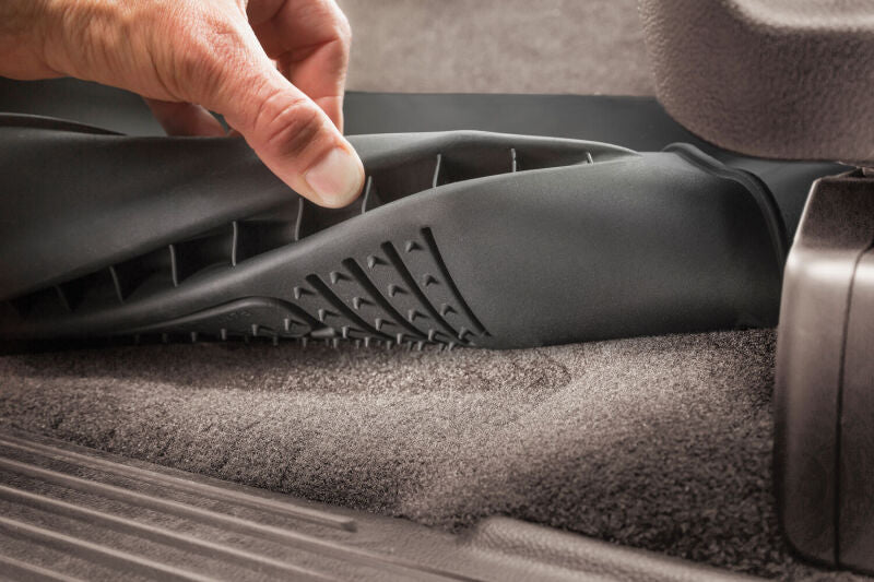 Husky Liners 53751 2018 Toyota Tacoma Crew/Extended Cab X-Act Contour Black Front Floor Liners