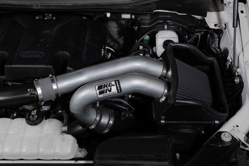 K&N Engineering 30-2617KC K&N 15-23 Ford F-150 (Incl. Raptor) 2.7L/3.5L V6 Performance Air Intake System