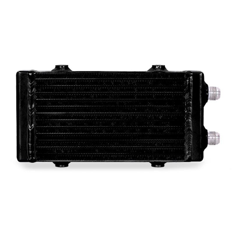 Mishimoto MMOC-DP-SBK Universal Small Bar and Plate Dual Pass Black Oil Cooler