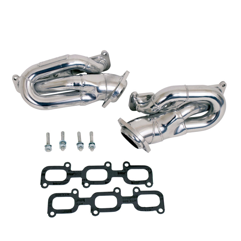 BBK 14420 11-15 Ford Mustang 3.7L Shorty Tuned Length Headers - 1-5/8 Silver Ceramic (CARB EO 11-14 Only)