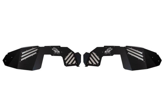 Fishbone Offroad FB33193F 2018+ Jeep Wrangler/Gladiator - Black Powdercoat Front Inner Fenders