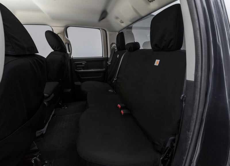 Covercraft SSC8490COBK 19-22 Ford F150 Carhartt Super Dux SeatSaver Custom Second Row Seat Covers - Black