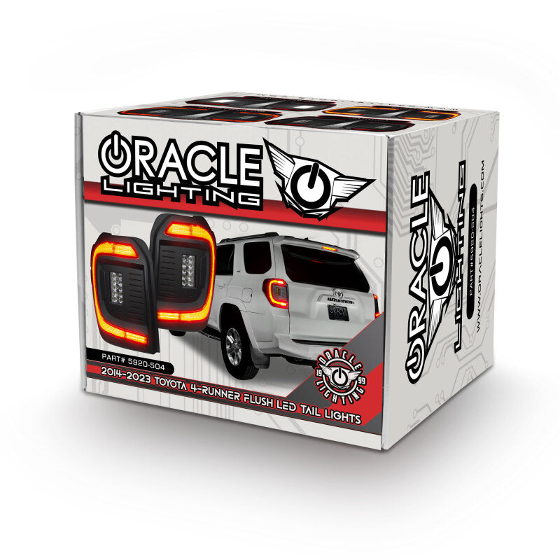 ORACLE Lighting 5920-504 Oracle 14-23 Toyota 4Runner Lensless Flush Style LED Tail Lights