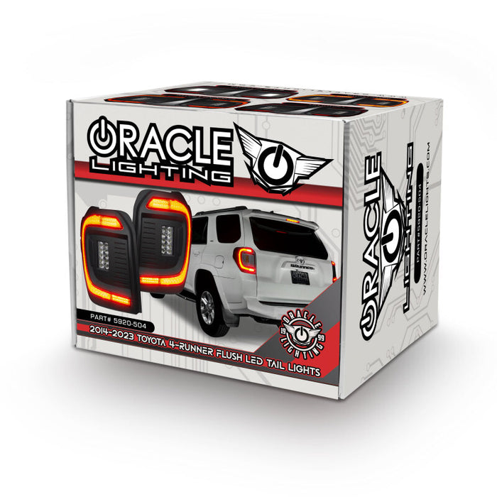 ORACLE Lighting 5920-504 Oracle 14-23 Toyota 4Runner Lensless Flush Style LED Tail Lights