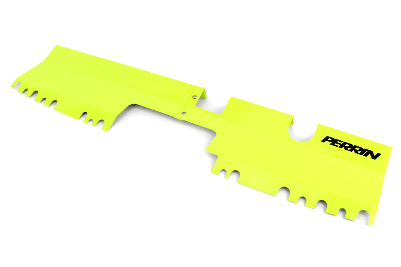 Perrin Performance PSP-ENG-512NY PERRIN 15-21 Subaru WRX/STI Radiator Shroud (With/Without OEM Intake Scoop) - Neon Yellow