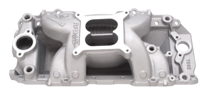 Edelbrock EDE7562 BBC Performer RPM A/G Manifold- R/P - 396-502