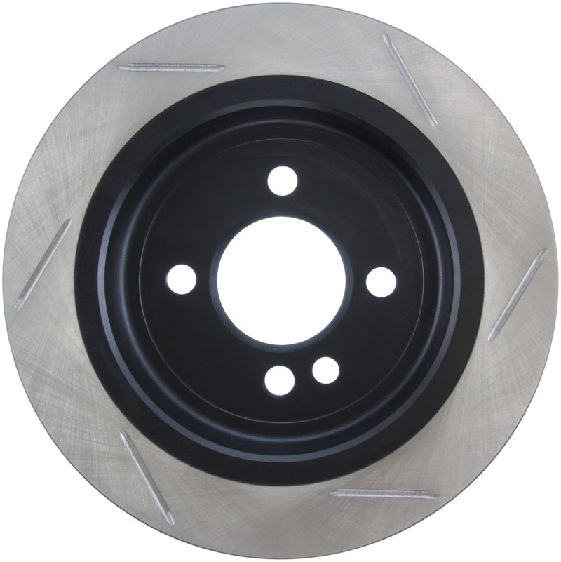 Stoptech 126.34066SL StopTech Power Slot 02-06 Mini Cooper / Mini Cooper S Rear Left SportStop Slotted Rotor