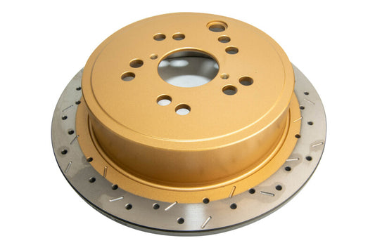 DBA DBA42659XS-10 12+ Subaru/Scion BRZ/FR-S (AU Spec) 10 Lug Slot Rear Drilled & Slotted 4000 Series Rotor