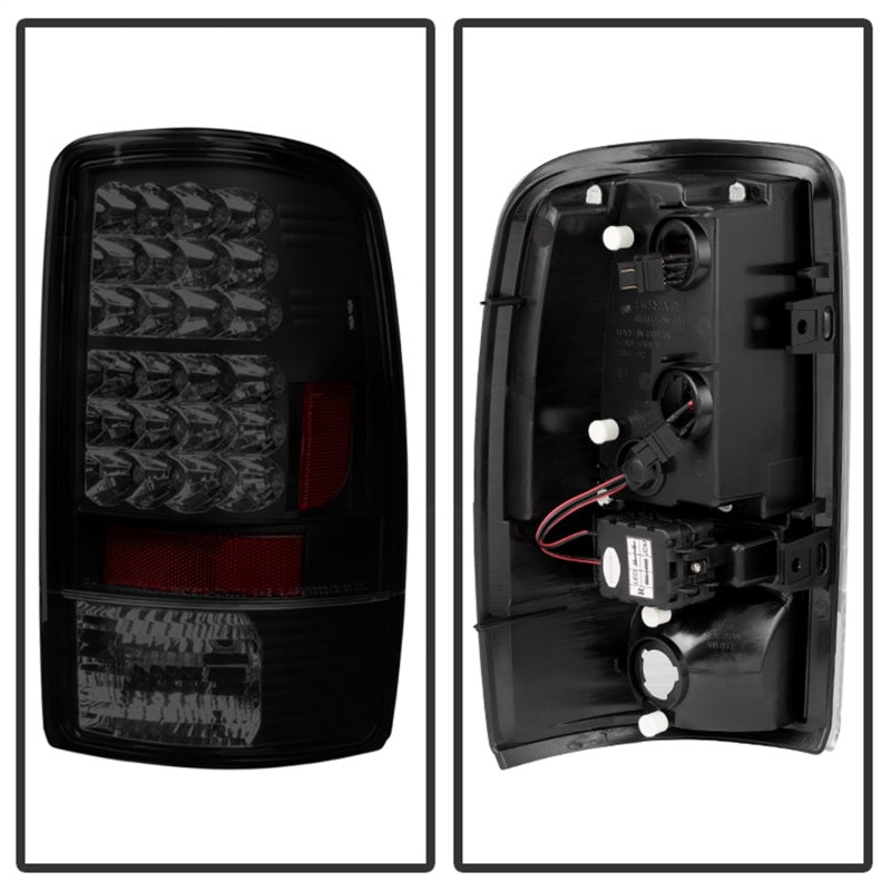 SPYDER 5078001 Spyder Chevy Suburban/Tahoe 1500/2500 00-06 LED Tail Lights Black Smoke ALT-YD-CD00-LED-BSM