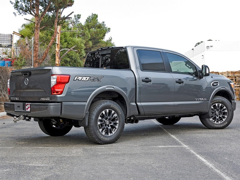 aFe 49-46126-B POWER Rebel Series 2-1/2in 409 SS Cat Back Exhaust w/ Black Tips 16-17 Nissan Titan V8 5.6L