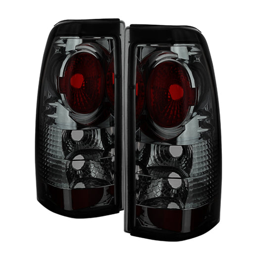 SPYDER 5002099 Spyder Chevy Silverado 1500/2500 99-02 (Not Stepside) Euro Style Tail Lights Smke ALT-YD-CS99-SM