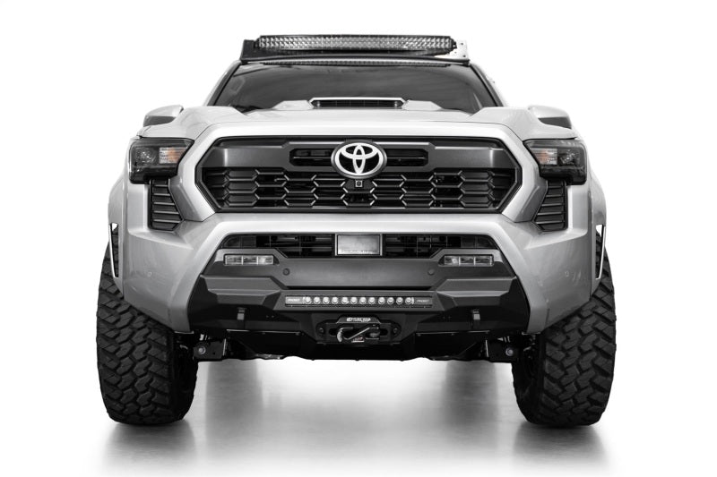 Addictive Desert Designs F6703412601NA 2024 Toyota Tacoma Stealth Center Mount Winch Front Bumper
