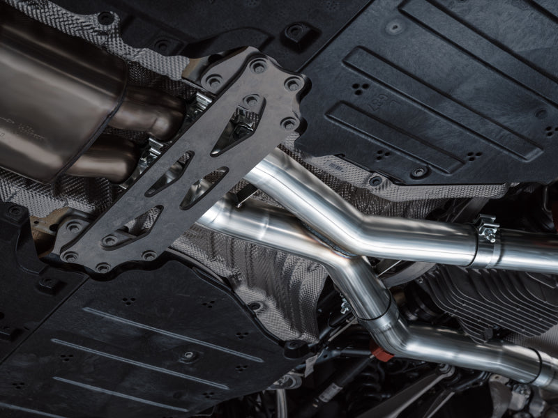 AWE Tuning 3020-43487 23-24 BMW G87 M2 Track Edition Exhaust - Diamond Black Tips