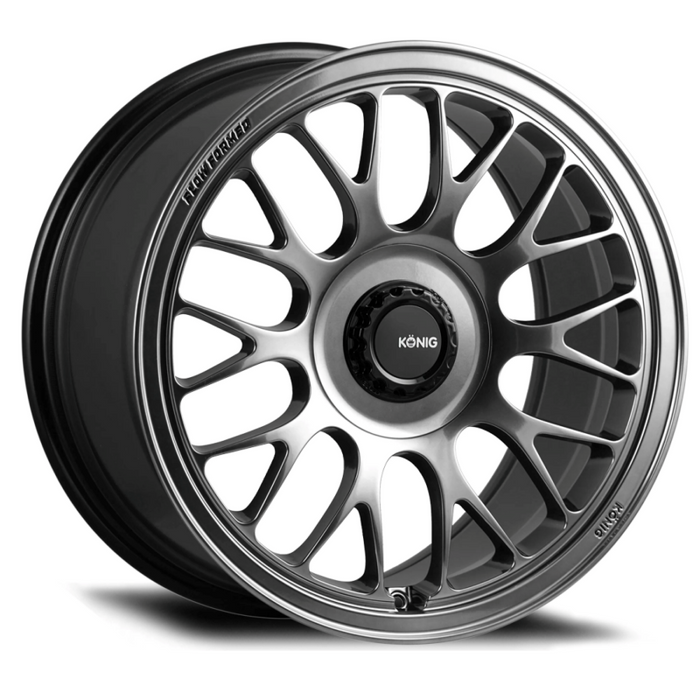 Konig MK89514436 MRK1 19X8.5 5X114.3 ET43 Hyper Carbon - Gloss Black Gear Cap/Logo/Cover Plate