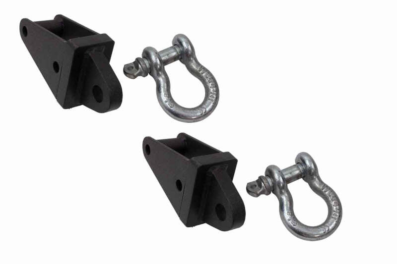 Fishbone Offroad FB22136 07-18 JK Wrangler Rubicon and Unlimited Jeep JK Rear D-Ring Frame Mounts