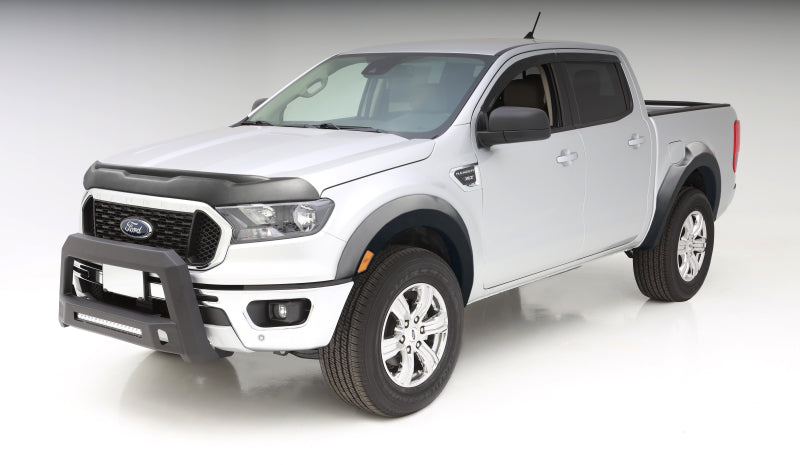 Bushwacker 20953-02 2019 Ford Ranger Supercrew Extend-A-Fender Style Flares 4pc - Black