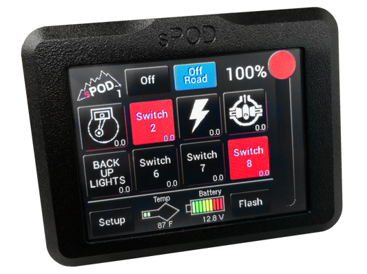 SPOD 860800 Spod 8 Circuit Systems Add-On Touchscreen