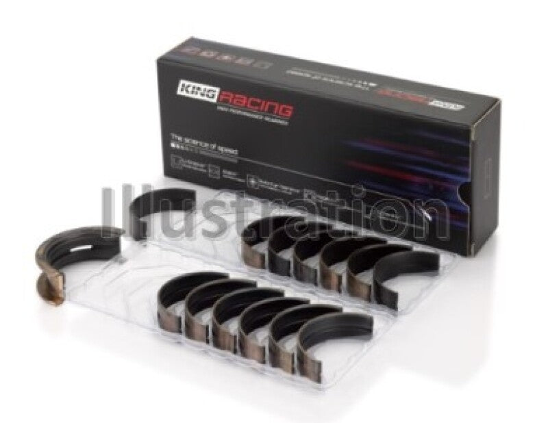 King Engine Bearings MB7092XP0.25 Nissan RB26DETT Performance Main Bearing Set - Size +0.25mm