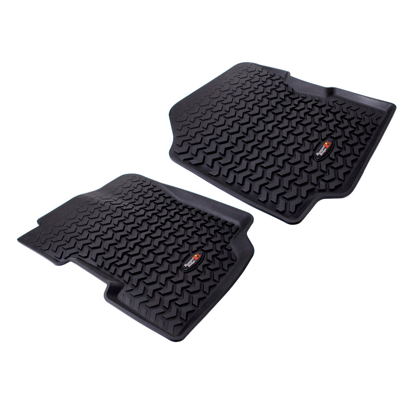 Rugged Ridge 12920.21 Floor Liner Front Black 1976-1983 Jeep CJ-5