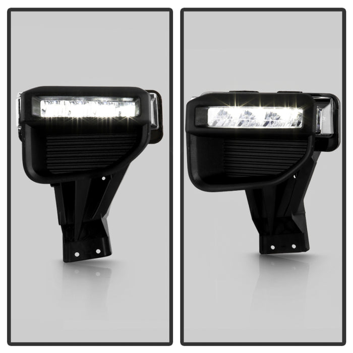 SPYDER 9051135 Spyder 20-22 Ford F250/F350 Super Duty OEM Full LED Fog Lights W/ Switch - Clear
