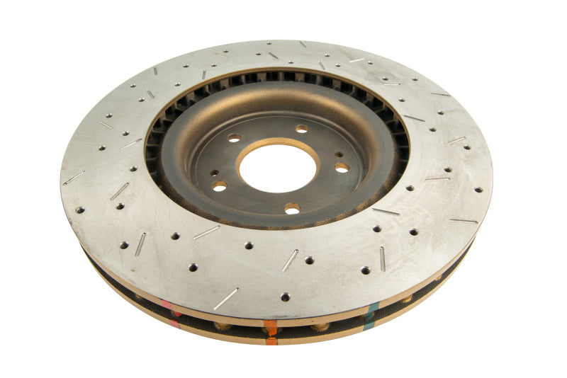 DBA DBA42224XS 08+ EVO X Front Drilled & Slotted 4000 Series Rotor