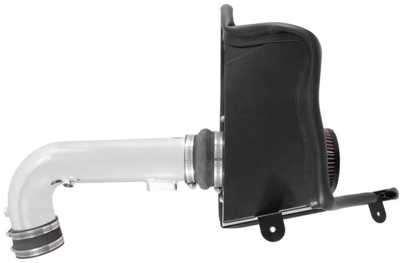 K&N Engineering 69-4535TP K&N 16-17 Chevy Camaro 3.6L Silver Typhoon Short RAM Intake