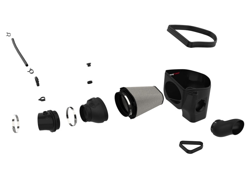 aFe 54-13076D 19-23 Dodge Challenger Hellcat V8-6.2L Magnum FORCE Stage2 Cold Air Intake System w/Pro DRY S