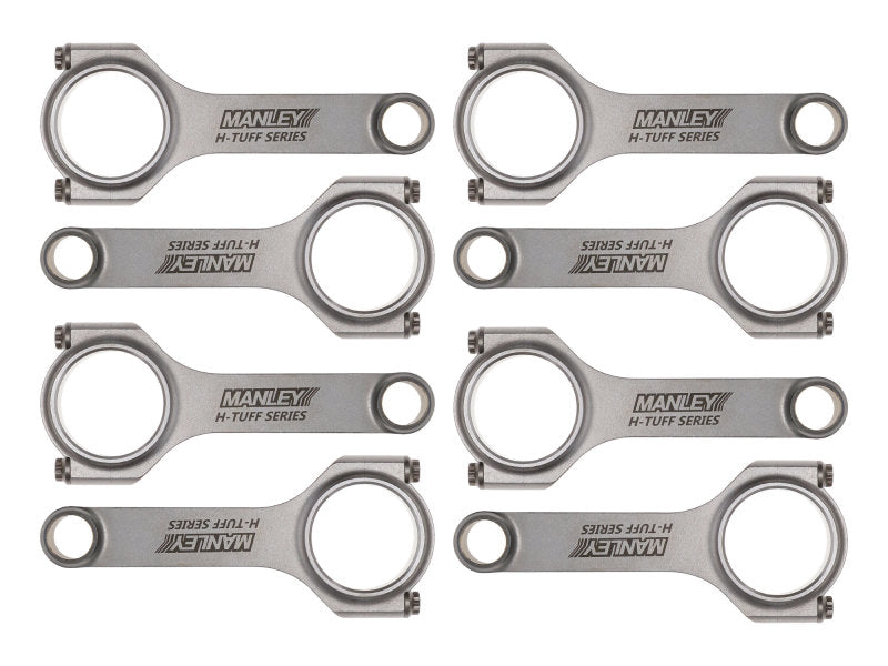 Manley Performance 14089R-8 Manley Chrysler 5.7L/6.1L/6.4L Hemi ARP 2000 6.2in w/ 24mm Pin H Beam Connecting Rod - Set of 8