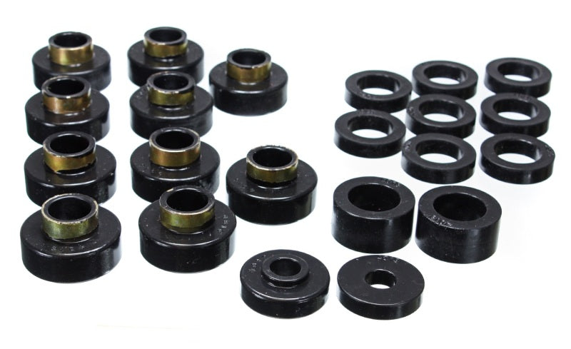 Energy Suspension 2.4102G Cj5-7 Body Mounts - Black