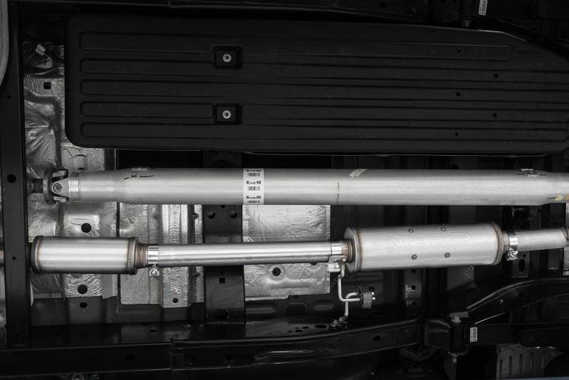 MBRP S5211BLK 2021+ Ford F-150 2.7L/ 3.5L Ecoboost 5.0L Single Side 3in Black Coated Catback Exhaust