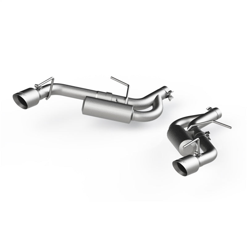 MBRP S7038AL 16-19 Chevrolet Camaro 2.5in Aluminum Non NPP Axle Back Exhaust System - 4in Dual Wall Tips
