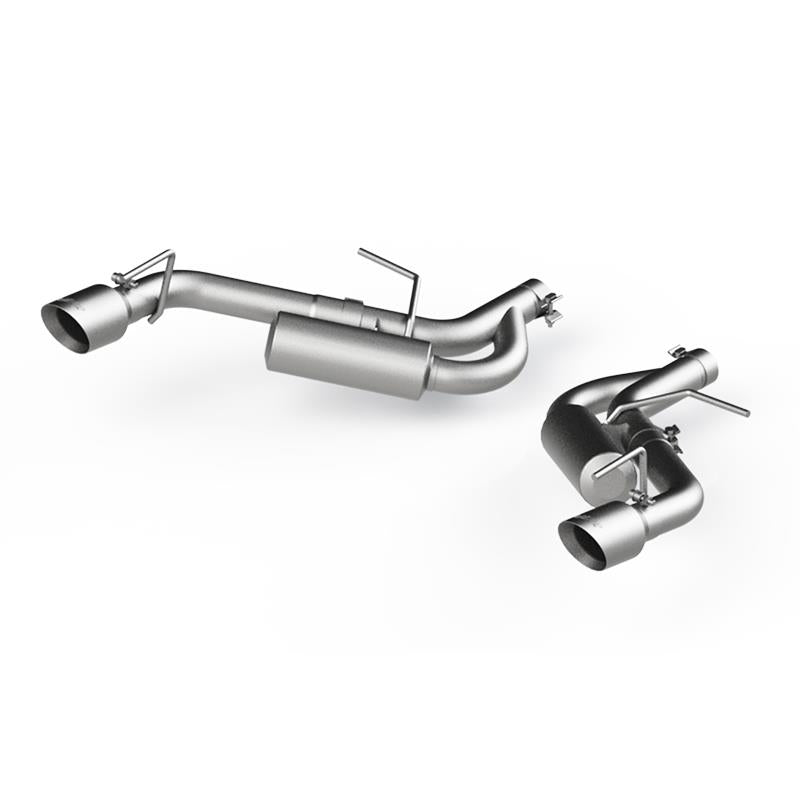 MBRP S7038AL 16-19 Chevrolet Camaro 2.5in Aluminum Non NPP Axle Back Exhaust System - 4in Dual Wall Tips