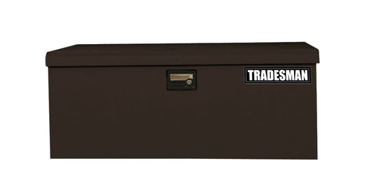 Tradesman 78048 Steel Job Site Box/Chest (Light Duty/Large) (42.75in.) - Black