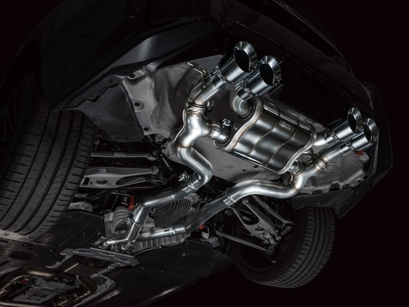 AWE Tuning 3025-42487 23-24 BMW G87 M2 SwitchPath Edition Exhaust - Chrome Silver Tips