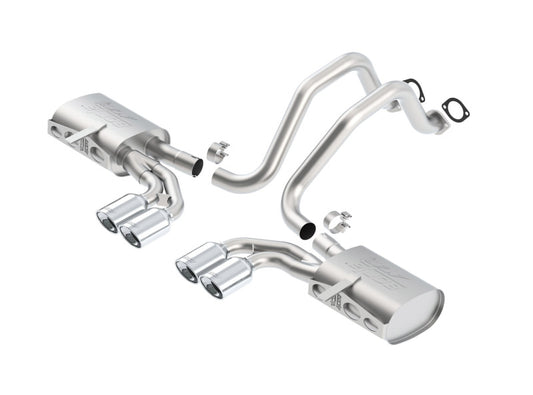 Borla 140428 97-04 Chevrolet Corvette 5.7L 8cyl ATAK SS Catback Exhaust