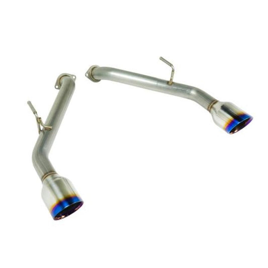 Remark RO-TTQ5-D 2014+ Infiniti Q50 Axle Back Exhaust w/Burnt Stainless Double Wall Tip