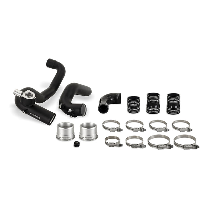 Mishimoto MMICP-BR23-21MWBK 21+ Bronco 2.3L Intercooler Pipe Kit Micro Wrinkle Black