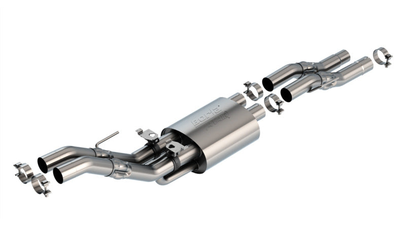 Borla 60728 21-23 Ford Raptor 3in Atak Mid Section Connection Pipe