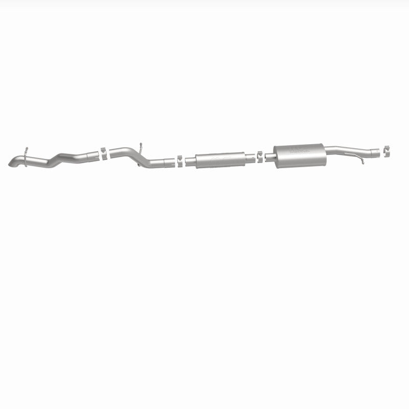 Magnaflow 19539 MagnaFlow 12-18 Jeep Wrangler 2.5in Overland Series Cat-Back Exhaust
