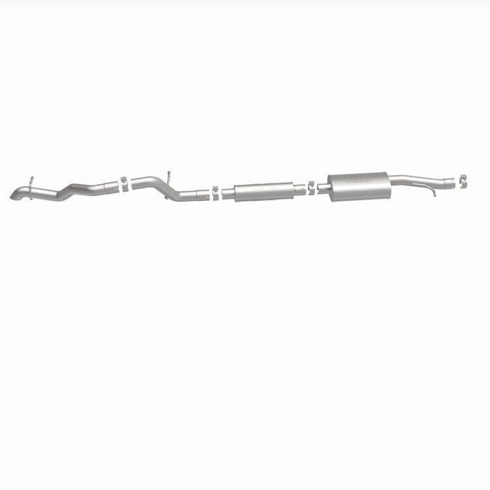Magnaflow 19539 MagnaFlow 12-18 Jeep Wrangler 2.5in Overland Series Cat-Back Exhaust