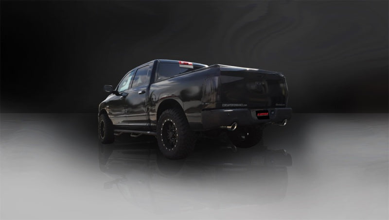 CORSA Performance 14405 Corsa 2009-2018 Dodge RAM 1500 4.7L Quad/Crew Cab/Short Bed Polished Dual Exit Cat-Back Exhaust