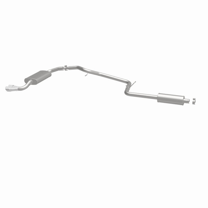 Magnaflow 15072 MagnaFlow 12 Ford Focus L4 2.0L HB Single Straight P/S Rear Exit Stainless Cat Back Perf Exhaust