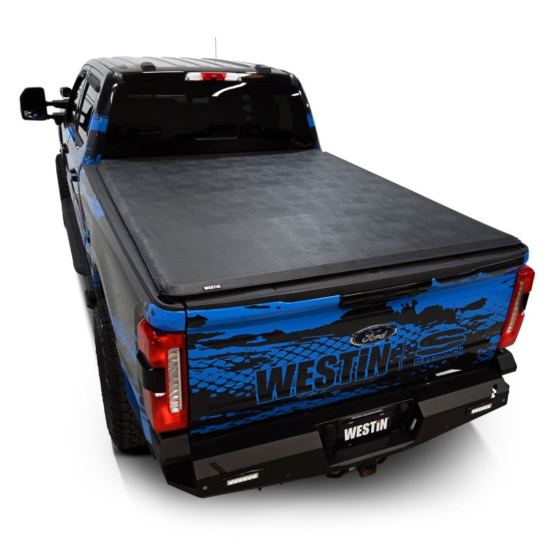 Westin 19-11005 17-24 Ford F-250/350 Super Duty 6.75ft. Bed Soft Roll Tonneau Cover - Black